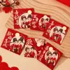 Sobres Rojos Pequeños para Bloquear la Puerta al por Mayor, Juegos de Boda Estilo Chino y Occidental, Recuerdos de Boda, Paquetes Rojos para la Novia, Ventas Directas de Fábrica, Estampado Dorado