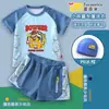 Maiô Infantil Galaxy Mario Brothers para Crianças com Sobrepeso, Conjunto de Duas Peças de Verão Secagem Rápida com Proteção Solar para Meninos Mais Velhos