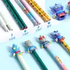 Tapa de bolígrafo de dibujos animados de Pez Pequeño linda cubierta protectora de lápiz de dibujos animados tapa protectora decorativa de silicona venta al por mayor