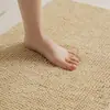 Alfombra de Suelo de Chenilla, Disponible en Stock, Alfombrilla de Baño Rectangular Suave Absorbente de Agua, Opciones Multicolor para Baño, Dormitorio, Entrada y Decoración del Hogar, Suministro Directo de Fábrica