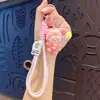 Llavero Creativo de Gato KT Chef de Dibujos Animados Afelpado Colgante Lindo para Bolso Llavero de Coche Regalo Venta al por Mayor