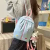 Mochila linda estilo coreano 2026, moderna y versátil, adecuada para estudiantes escolares, bolso cruzado estilo universitario para chicas