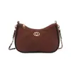 Bolso Acolchado de Cadena Estilo Tweed para Mujer 2025 Nuevo Bolso de Hombro Axila de Terciopelo de Ciervo Escarchado Bolso Cruzado de Alto Valor