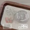 Kit de Material para Nail Art Brilhante Little Pony com Zircônia e Diamante, Diamantes Irregulares Branco Transparente, Item Popular da Internet com Pérolas, Diamantes para Unhas DIY