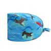 Aliexpress Producto Nuevo Gorro de Enfermera Hospital Dental Dibujo Animado Impreso Gorro Quirúrgico Absorbente de Sudor Transpirable Unisex Gorro de Trabajo