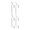 Nuevo soporte de pared acrílico transparente para auriculares, soporte para auriculares, soporte de exhibición de gamepad, soporte para control PS4PS5