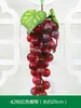 Adornos Colgantes de Frutas y Verduras Simuladas con Manzana, Naranja, Plátano y Cadena Colgante de Decoración de Frutería Fruta Falsa de Interior