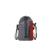 Bolso Cruzado de Hombro Único Lindo Estilo Coreano, Bolso Saco Fresco con Cordón para Mujer, Color Sólido, Resistente al Agua, Bolso de Hombro para Compras