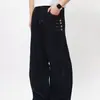 Jeans retro americanos para hombre 2026 con diseño único, pantalones rectos casuales versátiles holgados de pierna ancha hasta el suelo