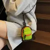 Nova Bolsinha de Moedas Infantil 2025, Mini Bolsa de Alça de Pescoço da Moda para Crianças, Bolsinha Colorida Contrastante da Moda para Chaves e Fones de Ouvido para Meninos e Meninas