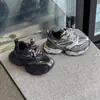 Zapatillas deportivas para niños, nueva colección otoño 2026, suela blanda, transpirables, estilo chunky, zapatillas de moda para niños mayores, zapatos casuales para niños