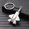 J-35A F-22 Metal Artificial Caça Pingente Presente de Aviação Modelo de Aeronave Chaveiro Legal