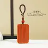 Sándalo verde, sándalo rojo, sándalo morado "Sin Preocupaciones" colgante para llavero, decoración para coche y bolso, regalo auspicioso y creativo