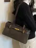 Bolso de hombro transfronterizo para mujer, bolso de mano casual con nuevo diseño de nicho, elegante bolso de gran capacidad estilo coreano para mujer