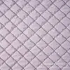 Nuevo Tejido Compuesto de Cuero Acolchado Ultrasónico en Relieve, Cuadriculado Grueso Mate, Imitación de PU, Acolchado para Ropa y Bolsos