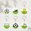Producto nuevo explosivo transfronterizo, llavero acrílico periférico de deporte de fútbol, colgante pequeño para mochila, producto pequeño exclusivo de Yiwu