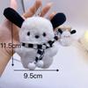 Muñeca de Peluche Linda Perro Pacha, Colgante de Bolso de Peluche Femenino, Colgante de Accesorio de Muñeca Creativo para Disfraz DIY