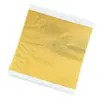 Papel de Lámina Dorada para Uñas Estilo Japonés Hoja Completa Ultra Fina Papel de Aluminio para Uñas Arte de Uñas Dorado y Plateado Papel de Alto Brillo Pegatinas Decorativas de Aluminio DIY