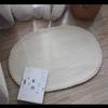 Esterilla Tejida de Cuerda de Algodón Pura Hecha a Mano, Alfombra Absorbente para Dormitorio Baño, Felpudo, Esterilla Absorbente Antideslizante para Mesita de Noche Baño