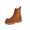 En stock Estación Europa Nuevas Botas Martin de Gamuza para Mujer Estilo Británico Suela Gruesa Elevadas Manga Corta Piel Esmerilada Botas de Motocicleta