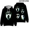 Sudadera con capucha informal de estilo nuevo 3D Escape de la Puerta