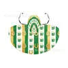 Fábrica de Chales con Capa Estampada para el Día de San Patricio Personaliza Varios Colores de Capas con Cordones y Capuchas