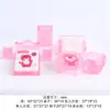 Acessórios de Resina DIY Superfície Brilhante Decoração de Micro Paisagem Casa de Boneca Brinquedo Miniatura Desenho Animado Tridimensional Luminoso Conjunto de Móveis