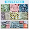 Empuñadura de Goma para Raqueta de Bádminton con Amortiguación Antideslizante Absorbente de Sudor Empuñadura de Goma de Aspecto Premium para Raqueta de Tenis y Manillar de Bicicleta