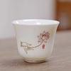 Taza de Té de Cerámica Taza de Té de Jade Sebo Juego de Té Taza Sola Taza de Té Kung Fu Vaso de Agua Taza de Té para el Hogar