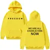 Sudadera con Capucha de Libertad Charlie Kirk para Hombre y Mujer Homenaje a los Héroes Americanos Sudadera Movimiento Patriótico