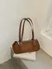 Bolso de axila tipo baguette moderno y minimalista, estilo retro, gran capacidad, nicho, sensación de alta gama, bolso de mano, un solo hombro, bolso tipo bowling de moda