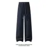 Otoño 2026 Nuevo Estilo Base Blanca Imitación Old Money Pantalones de Pierna Recta M-5XL HK261148-Especial P38