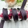 En stock 1cm tela de color banda para cinturón de madre tira para envolver cuerda enrollable funda de almohada colcha zapatos y sombreros para visita a domicilio accesorios de ropa cincha