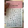 Estilo Ins Coreano Simples Graffiti Filhote Fofo DIY Maçã 17 Capa de Celular Ccd Decoração de Unhas Adesivo Autocolante