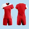 Traje de Ropa de Voleibol Uniforme de Competición para Mujer Voleibol de Aire Deportivo Ropa de Entrenamiento de Manga Corta Profesional para Hombre Número Impreso