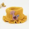 Gorro de bebé con diseño de nariz de oso, gorro tejido lindo de invierno para niños y niñas, gorro cálido para bebés y niños pequeños