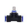 Conector de Micro-Rociador de Tubo de Conexión Rápida 1-912 para Sitios de Construcción y Granjas, Tapón de Boquilla, Codo de Tres Vías, Accesorios de Paso Recto