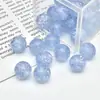 Cuentas Redondas de Resina Ópalo con Lentejuelas Semitransparentes Brillantes para Pulsera DIY, Cadena de Teléfono, Llavero, Accesorios de Joyería, Materiales
