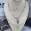 Colar para Homens, Aço Titânio, Não Desbota, High-End, Versátil, Joias Populares Hip-Hop, Acessórios Retrô Simples e Personalizados para Mulheres