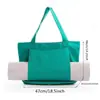 Bolsa de Maquiagem de Lona Especial para Yoga Bolsa de Yoga Portátil Multifuncional Bolsa de Lona Bolsa de Mão Bolsa de Yoga com Logo Personalizado