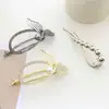 Pinza de Pelo Retorcida Cola de Pez Perla Imitación Pinza de Pelo de Verano Herramienta de Fijación Anti-Colapso Accesorio de Pelo Venta al por Mayor Sensación de Alta Gama