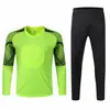 Traje de Fútbol de Manga Larga para Equipo Estudiantil traje Traje de Portero Personalizado para Hombre Traje de Portero Traje de Competición y Entrenamiento Traje de Portería