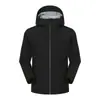 Chaqueta de montañismo cálida y cómoda para deportes de ocio al aire libre, personalizable con texto, cortavientos de caparazón duro de una sola capa, unisex