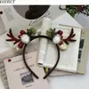 Diadema Festiva Luminosa de Astas de Alce para Adultos, Tocado con Purpurina para Actividades de Performance Infantil, Accesorios para el Cabello de Mujer