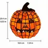 Lanterna de abóbora de Halloween estilo Tiffany, novo produto transfronteiriço