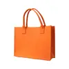 Bolso de Fieltro de Gran Capacidad con Bloques de Color para Souvenirs, Bolso Publicitario Corporativo Personalizado, Bolso de Mano Moderno y Versátil