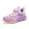 Hebilla casual lote niños primavera y otoño niños transpirables malla zapatos deportivos niños medianos y grandes pelo trenzado moda primavera y otoño niños