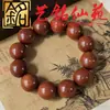 Pulsera de Sándalo Verde de una Sola Hilo para Hombre Estilo Étnico Cuentas de Sándalo Arte de Cuentas Perladas Mingxian Yuan Creativa Unisex Pulsera Personal Cultural de Juego