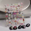 Celebridade da internet adesivo de nail art em formato de estrela design 5D em relevo adesivo papelaria DIY planner diário material de adesivo fábrica
