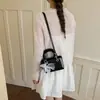 Bolsa Tote Pequena Exquisita para Mulheres, Nova Bolsa de Ombro com Padrão Trançado Verão 2026, Bolsa Quadrada Pequena Transversal para o Trabalho e Dia a Dia
